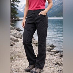 KÜHL Women’s Black Hiking Pants Size 12 Regular Outdoor Travel Trail Pants Kuhl